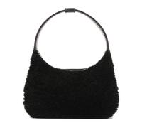 Kazar Studio - Borsa a tracolla in pelle nera e lana di pecora - - Bags - Donna - Nero - ONE SIZE