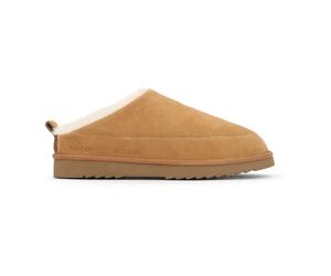Kazar Studio - Ciabatte Kazar Studio marrone chiaro con lana di pecora - - Shoes - Uomo - Marrone - 40 EU