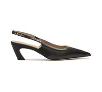 Kazar Studio - Décolleté slingback nere con un tacco alla moda - - Shoes - Donna - Nero - 36 EU