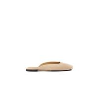 Kazar Studio - Infradito in pelle su suola piatta con punta quadrata - - Shoes - Donna - Rosa - 36 EU