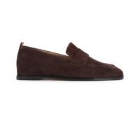 Kazar Studio - Kazar Studio Scarpe stringate in camoscio marrone scuro con punta quadrata - - Shoes - Donna - Marrone - 40 EU
