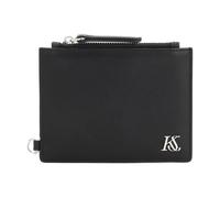 Kazar Studio - Porta carte in pelle nera con tracolla staccabile e tasca con cerniera - - Accessories - Donna - Nero - ONE SIZE