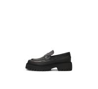 Kazar Studio - Scarpe in pelle su suola trattorista - - Shoes - Donna - Nero - 39 EU