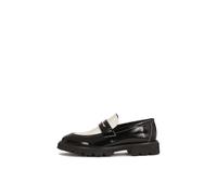 Kazar Studio - Slip-on mocassini in pelle verniciata bicolore - - Shoes - Uomo - Nero - 44 EU