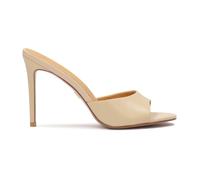 Kazar - Zoccoli beige in pelle con tacco - - Shoes - Donna - Beige - 37 EU