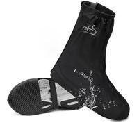 KAZATE Copriscarpe Impermeabili per Pioggia, Copri Stivali Scarpe Antipioggia, Riutilizzabili Impermeabile Copriscarpe Moto Ciclismo per Fango Neve, Unisex Copriscarpe Alto Bici, Nero (38-42)