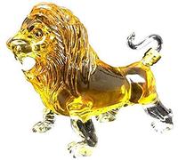 KazeRyu Decanter For Whisky A Forma Di Leone Da 1500 Ml - Decanter For Vino In Vetro Diamantato Creativo For Bar E Cucina