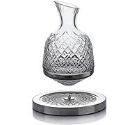 KazeRyu Decanter Rotante Creativo For Whisky - Bicchiere In Cristallo Al Piombo Soffiato A Mano Con Base Magnetica, Decanter Rapido Da 1200 Ml