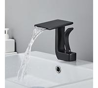 kazeRyu Rubinetti For Lavabo A Cascata - Caldo E Freddo, Ottone Nero, Bianco, Oro WC