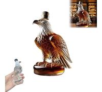 KazeRyu Set Di Decanter For Whisky A Forma Di Aquila - Decanter In Vetro Unico For Uomo, Decorazione For Bar E Regalo Di Compleanno Perfetto For Papà, Marito E Amanti Del Whisky(A)