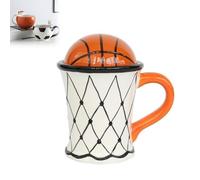 KazeRyu Tazze In Ceramica 3D Con Mini Canestro E Raffiguranti Basket E Calcio - Tazza Da Caffè Originale, Regalo Divertente For Ragazzi(Shooting)