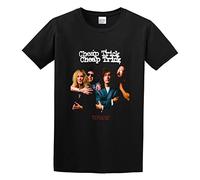KAZHILAN Cheap Trick The Epic Archive Vol 3 1984-1992 Unisex 100% Cotton Short-Sleeve T-Shirts Black M