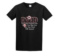 KAZHILAN DADD Dad Against Daughters Dating O-Neck 100% Cotton Short Sleeve Unisex T-Shirt XXL