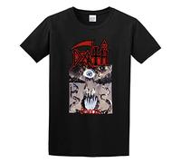 KAZHILAN Death Symbolic Unisex 100% Cotton Short-Sleeve T-Shirts Black L