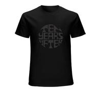 KAZHILAN Dla Dorosłych Alvin Lees Hard Ten Years After Band Logo O-Neck 100% Cotton Short Sleeve Unisex T-Shirt L