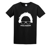 KAZHILAN #Feelthebern - Feel The Bern Bernie Sanders O-Neck 100% Cotton Short Sleeve Unisex T-Shirt XL