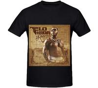 KAZHILAN Flo Rida Roots O-Neck 100% Cotton Short Sleeve Unisex T-Shirt L