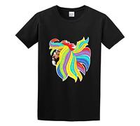 KAZHILAN George Clinton Unisex 100% Cotton Short-Sleeve T-Shirts Black S