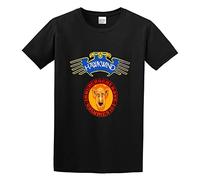 KAZHILAN Hawkwind Independent Days Unisex 100% Cotton Short-Sleeve T-Shirts Black S