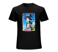 KAZHILAN I've Been Killing Slimes F 300 Years And Maxed out My Level Anime O-Neck 100% Cotton Short Sleeve Unisex T-Shirt XL