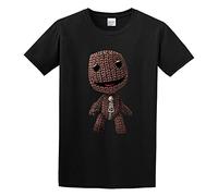 KAZHILAN Little Big Planet Sackboy Video Game O-Neck 100% Cotton Short Sleeve Unisex T-Shirt XL