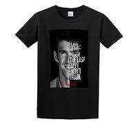 KAZHILAN Mans Michael Phelps I Can't Reme Mber The Last Day I Didn't Train Poster Unisex 100% Cotton Short-Sleeve T-Shirts Black XXXL