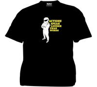 KAZHILAN Merchandise Actions Shirt O-Neck 100% Cotton Short Sleeve Unisex T-Shirt XXL