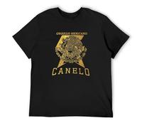 KAZHILAN Orgullo Mexicano Saul Alvarez Team Canelo Mexican Boxing O-Neck 100% Cotton Short Sleeve Unisex T-Shirt XXL