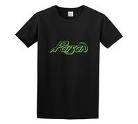 KAZHILAN Poison Old School Logo O-Neck 100% Cotton Short Sleeve Unisex T-Shirt XXXL