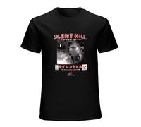 KAZHILAN Silent Hill Cover Art O-Neck 100% Cotton Short Sleeve Unisex T-Shirt L
