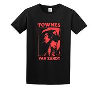 KAZHILAN Townes Van Zandt 20 O-Neck 100% Cotton Short Sleeve Unisex T-Shirt XXXL