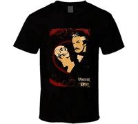 KAZHILAN Vincent Price Cult Horror Actor Caricature T Shirt XXL