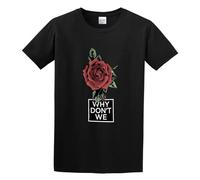 KAZHILAN Why We Dont Merchandise Red Rose 100% Cotton Short Sleeve Unisex T-Shirt S
