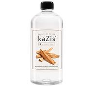 KAZIS Legno di sandalo - 1 l profumo per ambienti per lampade catalitiche - bottiglia di ricarica - profumo dolciastro e legnoso - rilassante e neutralizzante gli odori