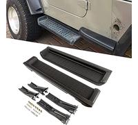 KAZONS 2PCS Pedane Laterali Auto per Jeep Wrangler TJ Sport 2Door 1997-2006, Grembiuli Pedana Laterale Passo, AntiGraffio Protezione Barra Pedale Laterale Auto Accessori