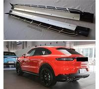 KAZONS 2PCS Pedane Laterali Auto per Porsche Cayenne Coupe 2019 2020 2021 2022, Grembiuli Pedana Laterale Passo, AntiGraffio Protezione Barra Pedale Laterale Auto Accessori