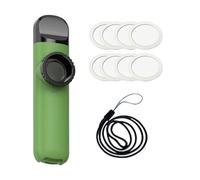 Kazoo Accompagnamento musicale tono regolabile per bambini amanti della musica regalo premio verde 10,8 x 2,5 x 2 cm