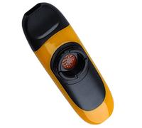 Kazoo Elettrico da 11 Cm, Set Kazoo Professionale in Resina Piccolo E Portatile da 11 Cm con Pickup Per Spettacoli(giallo)
