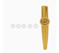 Kazoo Harmonica Accompagnamento Musicale Per Pianoforte Chitarra Ukulele Violino Alluminio Lega Kazoo(Oro)
