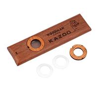 Kazoo Harmonica Flauto in Bocca Strumento Musicale Chitarra in Legno Ukulele Giocattoli per Bambini