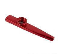 Kazoo in alluminio, la soluzione semplice per chiunque voglia godere di fare bei suoni senza sforzo (rosso)