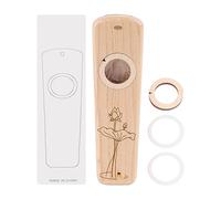 Kazoo in Legno, Strumenti Musicali Kazoo con Diaframmi per Flauto Kazoo per Adulti (acero)