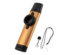 Kazoo in Metallo Dorato, Set 1 Pezzo, Strumento Musicale