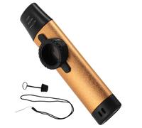 Kazoo in Metallo Dorato, Strumento Musicale per Feste e Festival