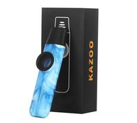 Kazoo in stile giada, tono regolabile, kazoo professionale in resina ABS con cinque diaframmi per flauto e fascetta per gli appassionati di musica (blu)