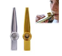 Kazoo,Kazoos,Kazoo Strumenti Musicali,Kazoo Strumento in Lega Di Alluminio,Dorato Kazoo Strumento,Kazoo in Metallo,Kazoo Instrument,Kazoo Strumento Musicale Professionale,Kazoo Silver