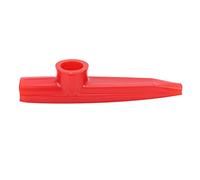 Kazoo, Mini portatile bocca Kazoo in plastica con 5 diaframmi di flauto Facile da imparare Strumento musicale(rosso)