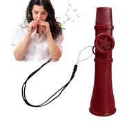 Kazoo Per Adulti,Kazoo dal Suono Nitido e Stabile - Giocattolo Sonoro Riutilizzabile Con Design Antiscivolo Per Esercizio Quotidiano, Feste e Intrattenimento Adulti