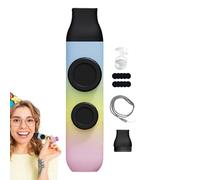 Kazoo per adulti - Strumento musicale portatile per tutti,Kazoo Doppia membrana anti-stress per lezioni di musica, compleanno, Natale e libero creativo