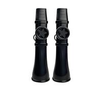 Kazoo per bambini adulti, strumento Kazoo, facile da giocare, per adulti e bambini, fischietto antiscivolo riutilizzabile per accompagnamento, gite, feste e tutte le età (2 pezzi)
